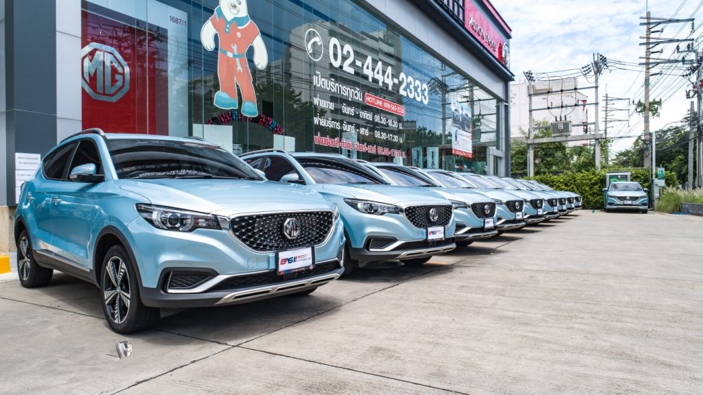 ข่าวรถวันนี้ : เอ็มจี ส่ง NEW MG ZS EV 40 คัน ลงโครงการ EV Car Sharing มาพร้อมสถานีชาร์จ เพิ่มอีกกว่า 20 จุดทั่วกรุงเทพฯ