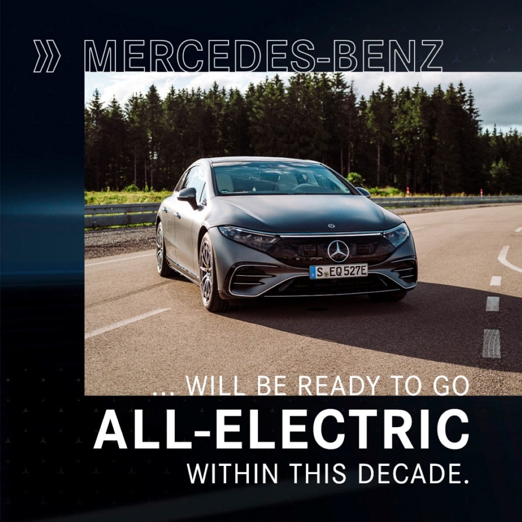  ข่าวรถวันนี้ : เมอร์เซเดส-เบนซ์ ก้าวสู่การเป็นผู้ผลิตรถยนต์ไฟฟ้าเต็มตัว โดยรถยนต์รุ่นที่เปิดตัวใหม่ตั้งแต่ปี 2568 จะเป็นรถยนต์ไฟฟ้าเท่านั้น